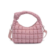 Load image into Gallery viewer, Sol and Selene - Radiance Quilted Puffer Nylon Crossbody: Pistachio
