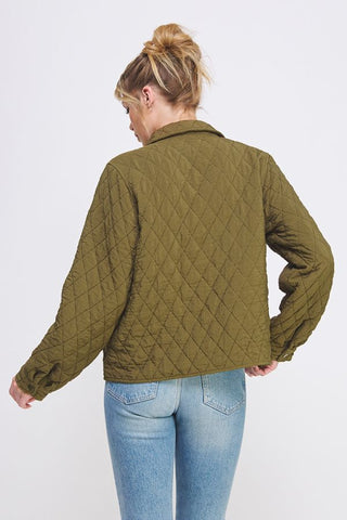 Textured Quilted Jacket