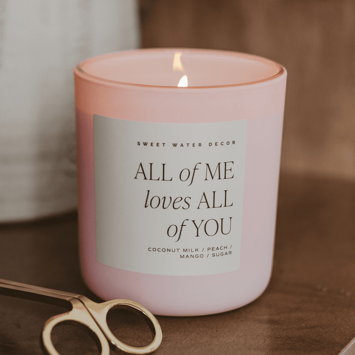 All of Me Loves All of You Soy Candle - Hello Beautiful Boutique