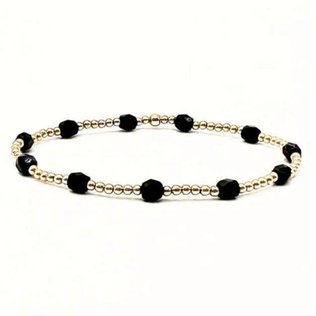 B - KWBK7 - Key West Gold Filled Waterproof Bracelet - Hello Beautiful Boutique