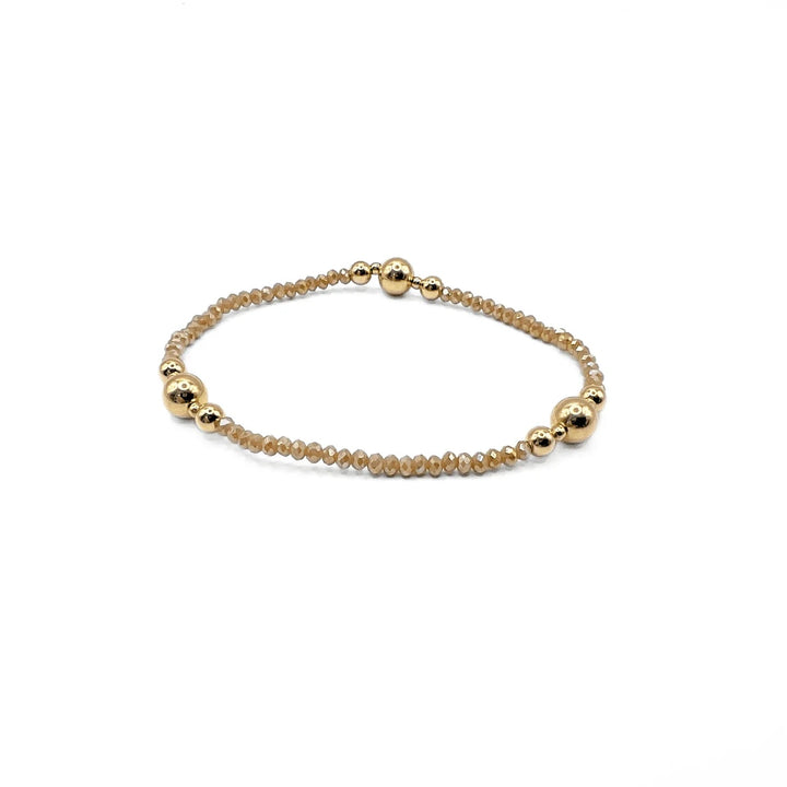 B - NANSH - Nantucket Shimmer 14K Gold FIlled waterproof Bracelets - Hello Beautiful Boutique