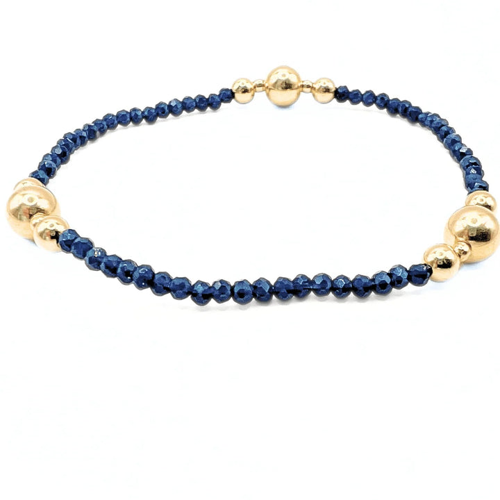 B - NANSH - Nantucket Shimmer 14K Gold FIlled waterproof Bracelets - Hello Beautiful Boutique