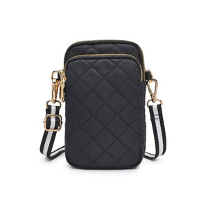 Sol and Selene - Divide & Conquer Quilted Crossbody: Nude