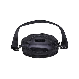 Sol and Selene - Inspiration - Braided Woven Nylon Crossbody: Slate Sky