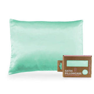 Morning Glamour - Single STD/Queen Satin Pillowcase - Eco-Friendly Pkg : TAUPE