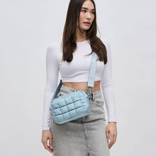 Load image into Gallery viewer, Sol and Selene - Inspiration - Quilted Puffer Nylon Crossbody: Black
