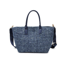 Load image into Gallery viewer, Sol and Selene - Solstice - Medium  Hand Woven Knot Tote: Nude
