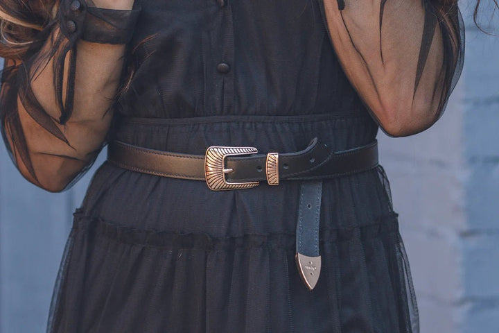 Boho Leather Belt - Hello Beautiful Boutique