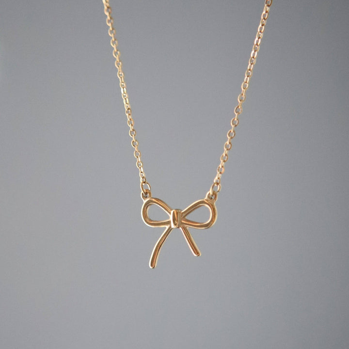 Bow Necklace - Hello Beautiful Boutique