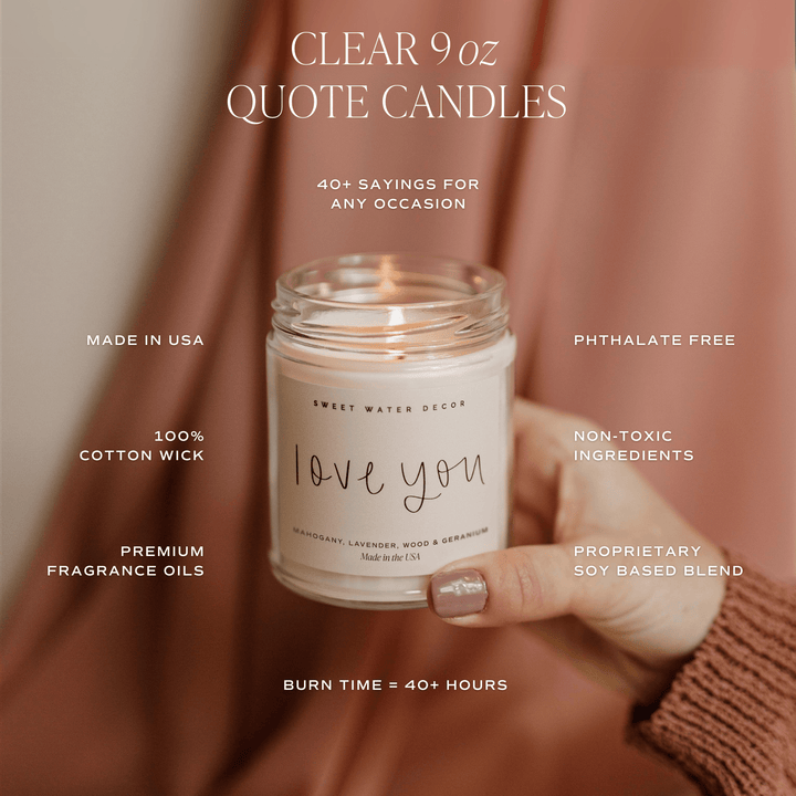 Boy Mom 9 oz Soy Candle - Hello Beautiful Boutique