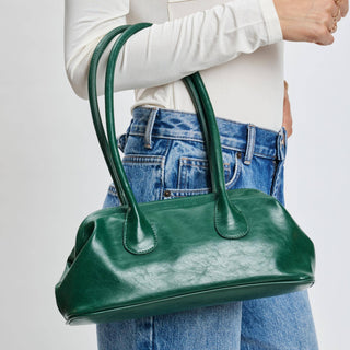 Nina Shoulder Bag: Emerald