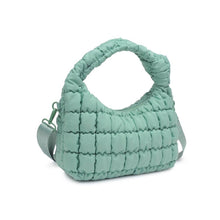 Load image into Gallery viewer, Sol and Selene - Radiance Quilted Puffer Nylon Crossbody: Pistachio
