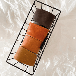 Midi Wrap Belt - Cognac