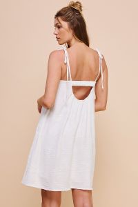 Cami Dress with Cut out Back - Hello Beautiful Boutique