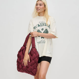 Sol and Selene - Illumine Woven Nylon Tote: Desert Sage