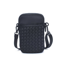 Load image into Gallery viewer, Sol and Selene - Divide &amp; Conquer - Woven Neoprene Crossbody: Black
