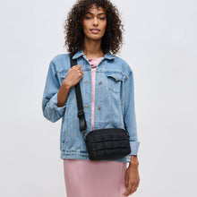 Load image into Gallery viewer, Sol and Selene - Inspiration - Quilted Puffer Nylon Crossbody: Black
