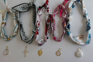 Scarf Charm Necklace - Hello Beautiful Boutique