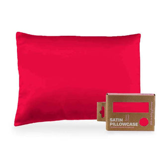 Morning Glamour - Single STD/Queen Satin Pillowcase - Eco-Friendly Pkg : TAUPE