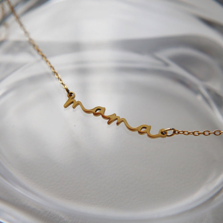 Dainty Mama Necklace - Hello Beautiful Boutique