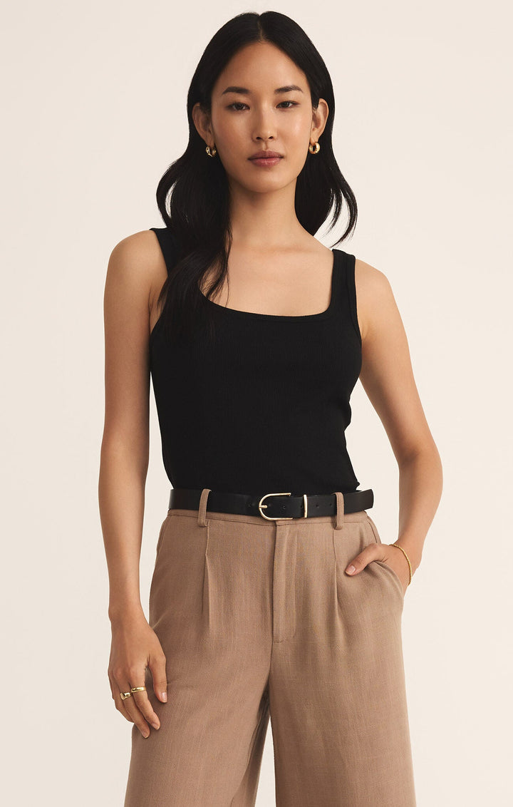 Danya Black Tank Top - Hello Beautiful Boutique