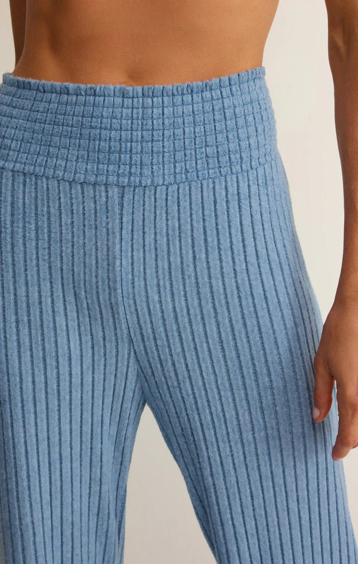 Dawn Smocked Rib Pant - Hello Beautiful Boutique