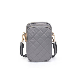 Sol and Selene - Divide & Conquer Quilted Crossbody: Nude