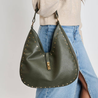 Olivia Hobo Handbag: Black