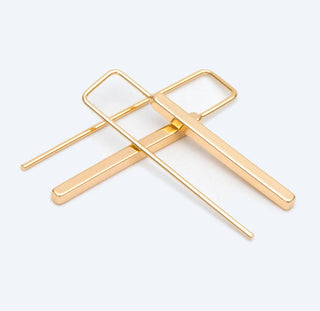 The Ellie gold plated earrings