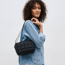 Load image into Gallery viewer, Sol and Selene - Inspiration - Quilted Puffer Nylon Crossbody: Black
