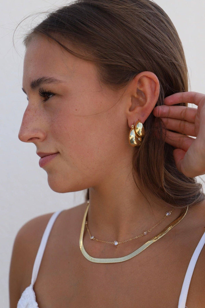 Coco Chunky Hoop Earings