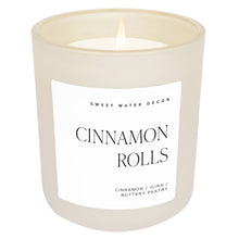 Load image into Gallery viewer, Sweet Water Decor - *NEW* Cinnamon Rolls 15 oz Soy Candle - Fall Decor &amp; Gifts
