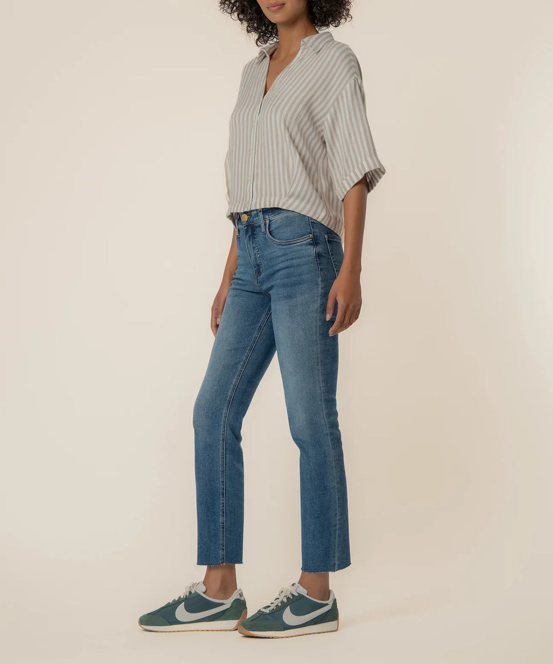 Donna Stripe Top - Hello Beautiful Boutique