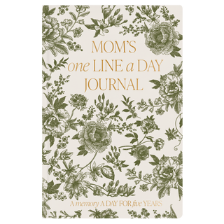 Mom's One Line A Day Leather Journal