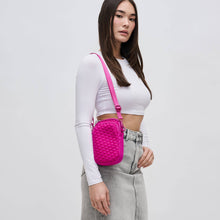 Load image into Gallery viewer, Sol and Selene - Divide &amp; Conquer - Woven Neoprene Crossbody: Cream
