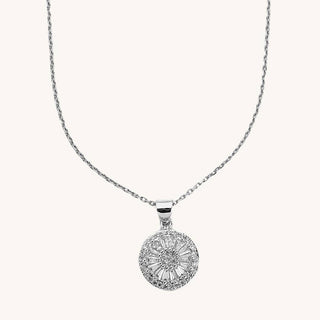 Nikki Smith Designs - Antique Crystal Necklaces- Gold and Silver: Gold