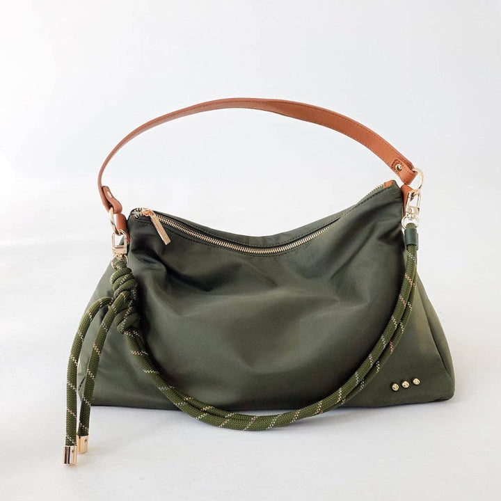 Nikki Nylon Slouchy Shoulder Bag