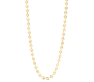 Gianna Sunburst chain necklace | 18k gold plated