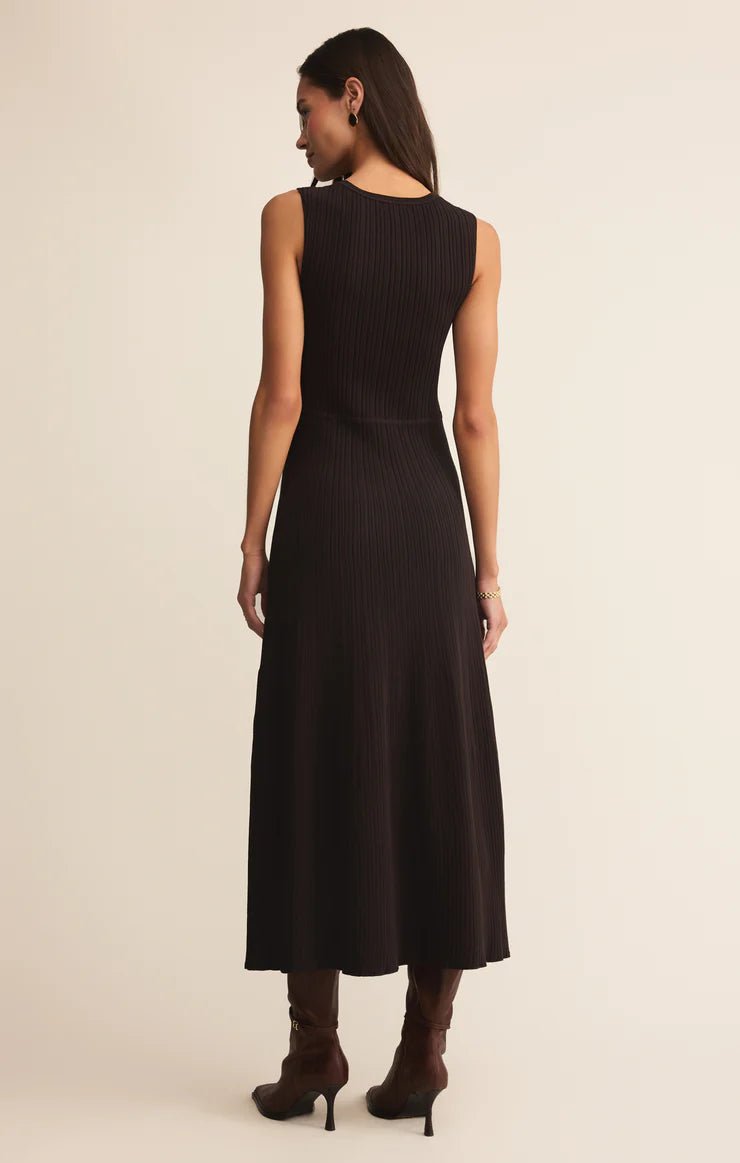 Elba Midi Ribbed Sweater Dress - Hello Beautiful Boutique