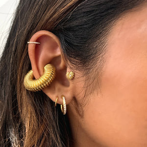 Kristen Huggie Hoop Cartilage Earring