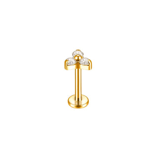 Sabina Triple Stone Cartilage Earring