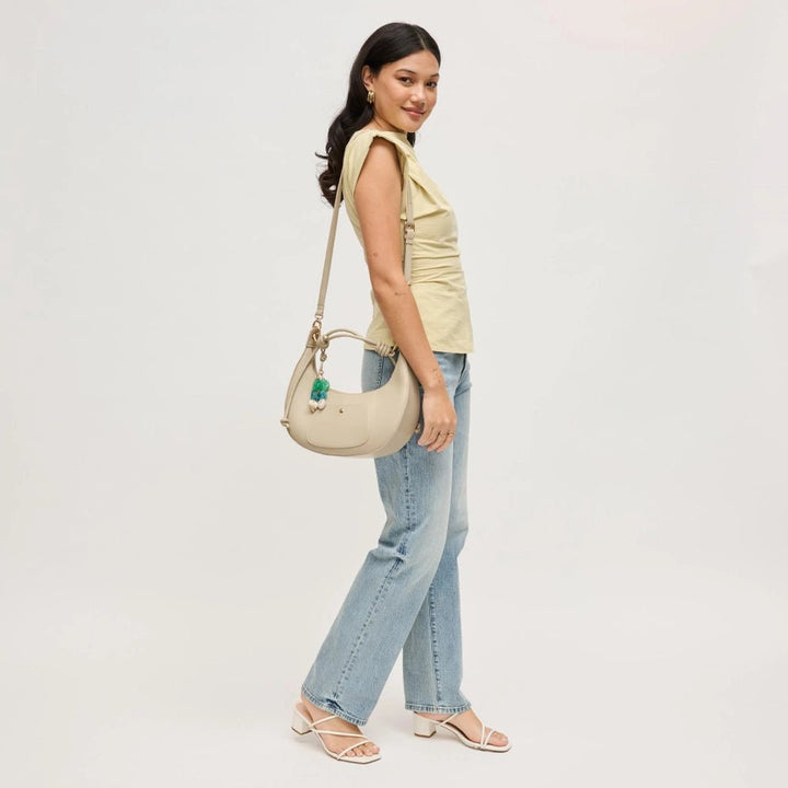 Emilia Knotted - Handle Crescent Hobo - Hello Beautiful Boutique