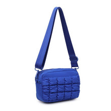 Load image into Gallery viewer, Sol and Selene - Inspiration - Quilted Puffer Nylon Crossbody: Black
