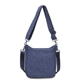 Sol and Selene - Kismet - Woven Neoprene Crossbody: Nude