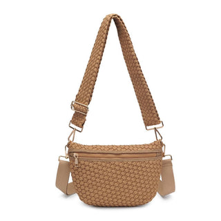Sol and Selene - Ethereal - Woven Sustainable Crossbody: Black