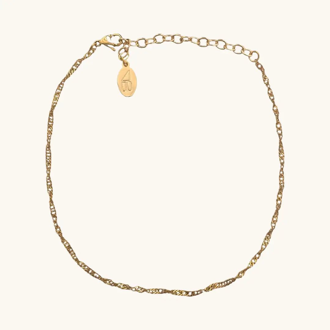 Fallon Waterproof Anklet - Hello Beautiful Boutique