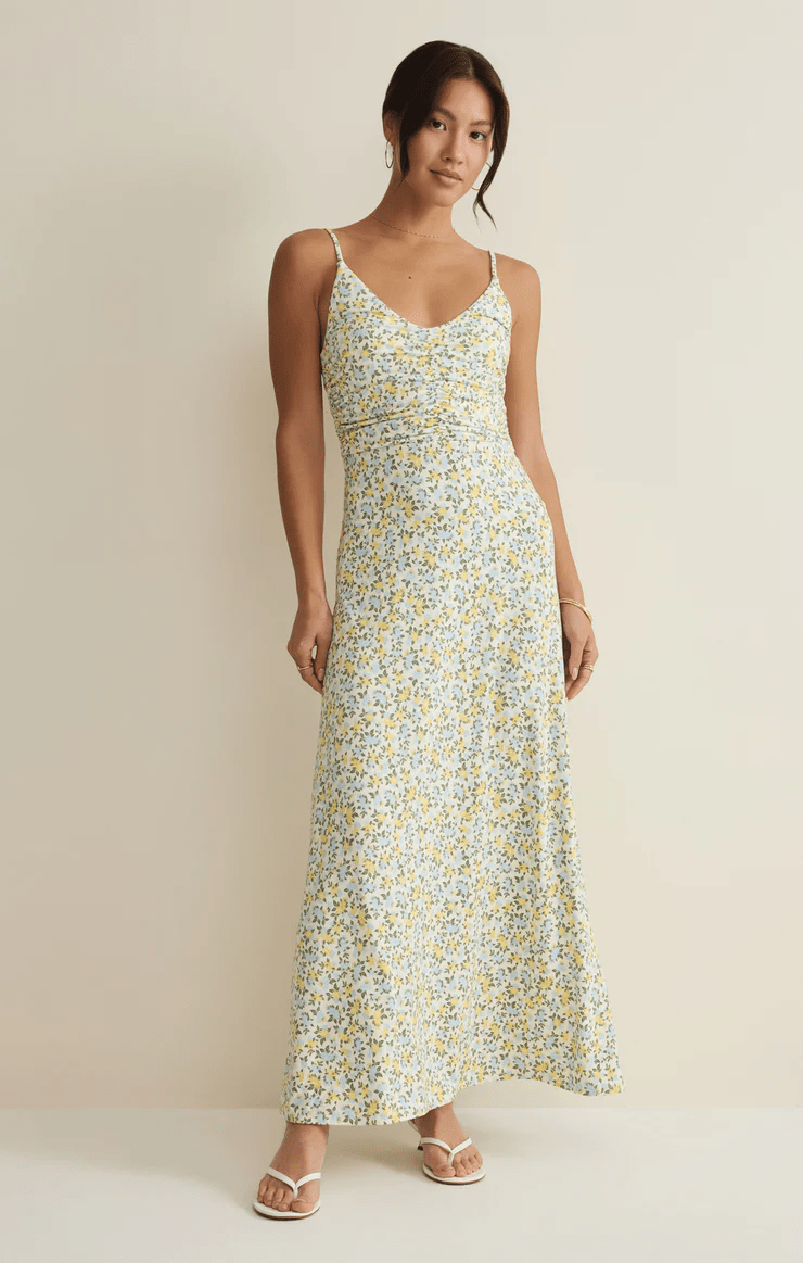 Faya Idra Ditsy Maxi Dress - Hello Beautiful Boutique