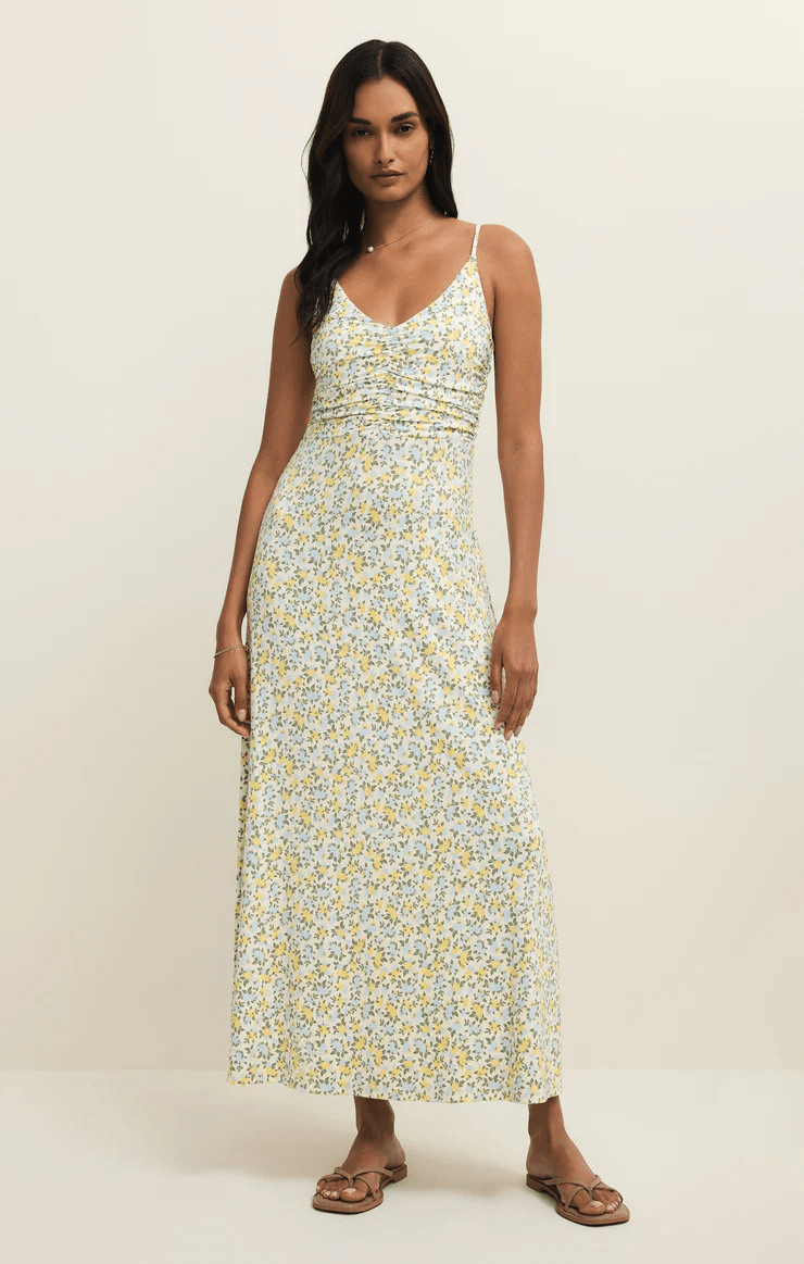 Faya Idra Ditsy Maxi Dress - Hello Beautiful Boutique