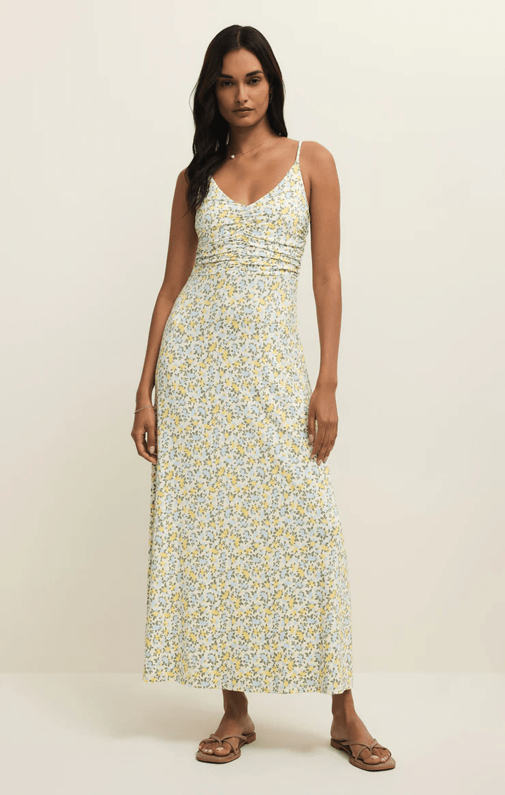 Faya Idra Ditsy Maxi Dress - Hello Beautiful Boutique