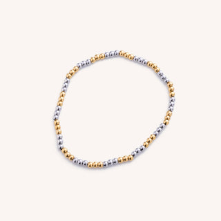 Nikki Smith Designs - Small Two Toned Ball Bracelet